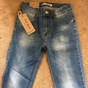 Zed skinny jeans embellished bottom